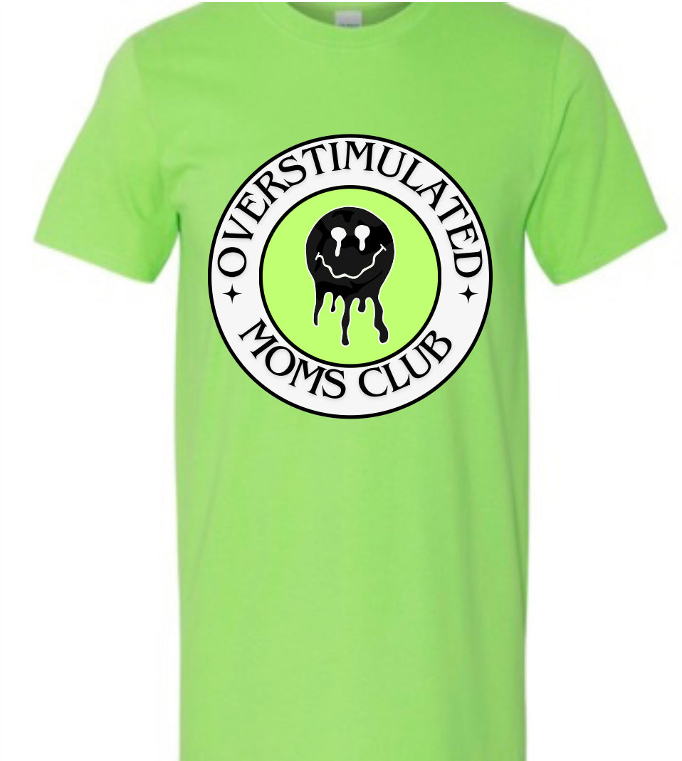 Overstimulated moms club tee(PREORDER)