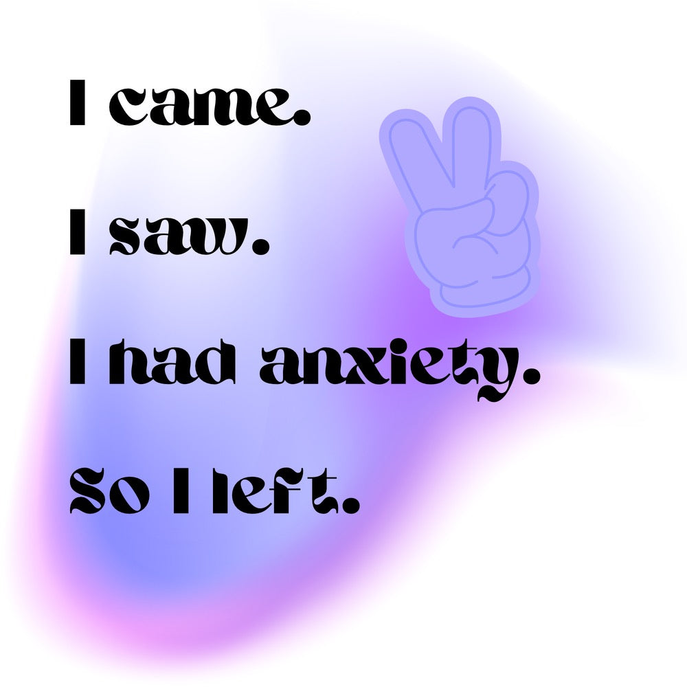 Anxiety tee (PREORDER)
