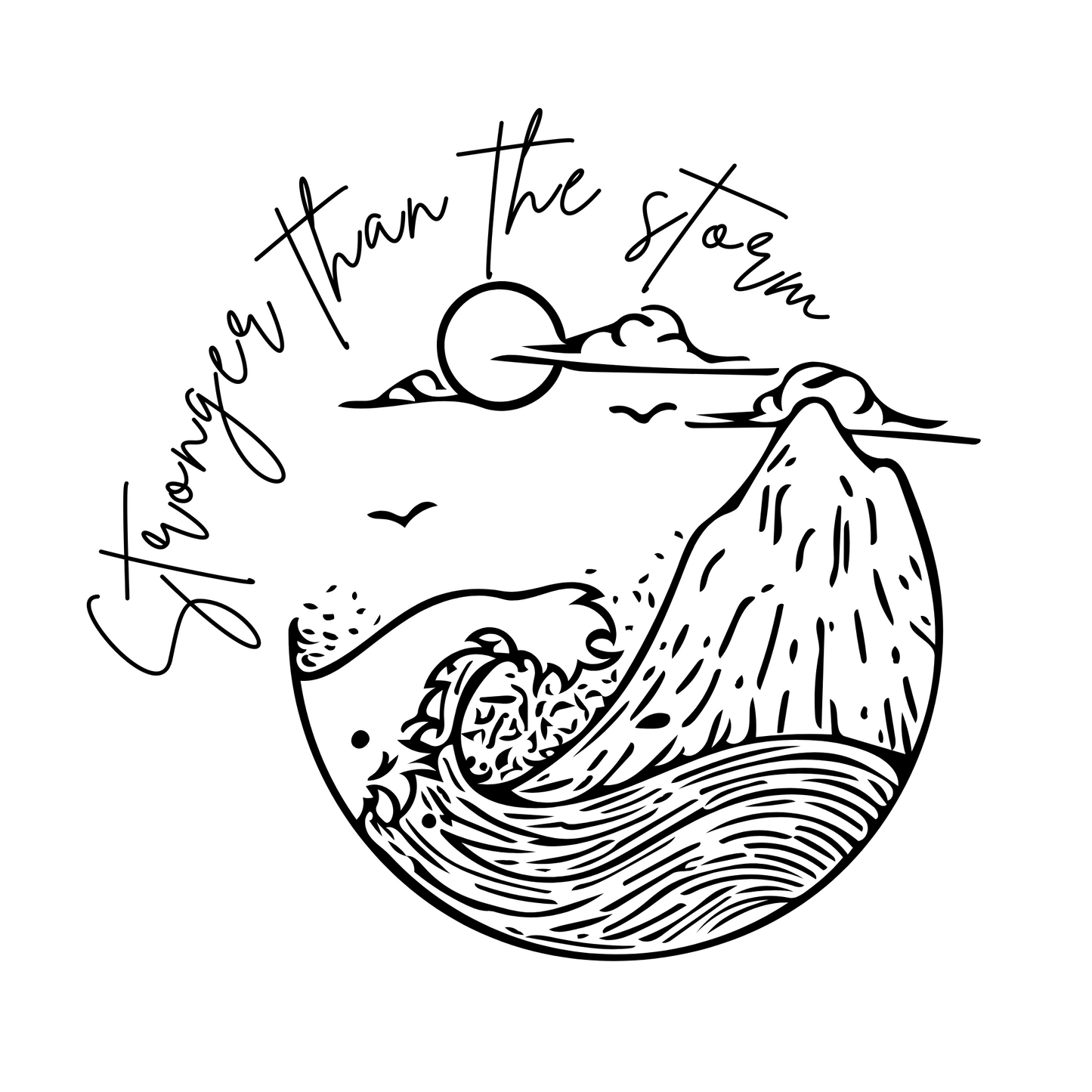 Stronger than the storm tee (PREORDER)