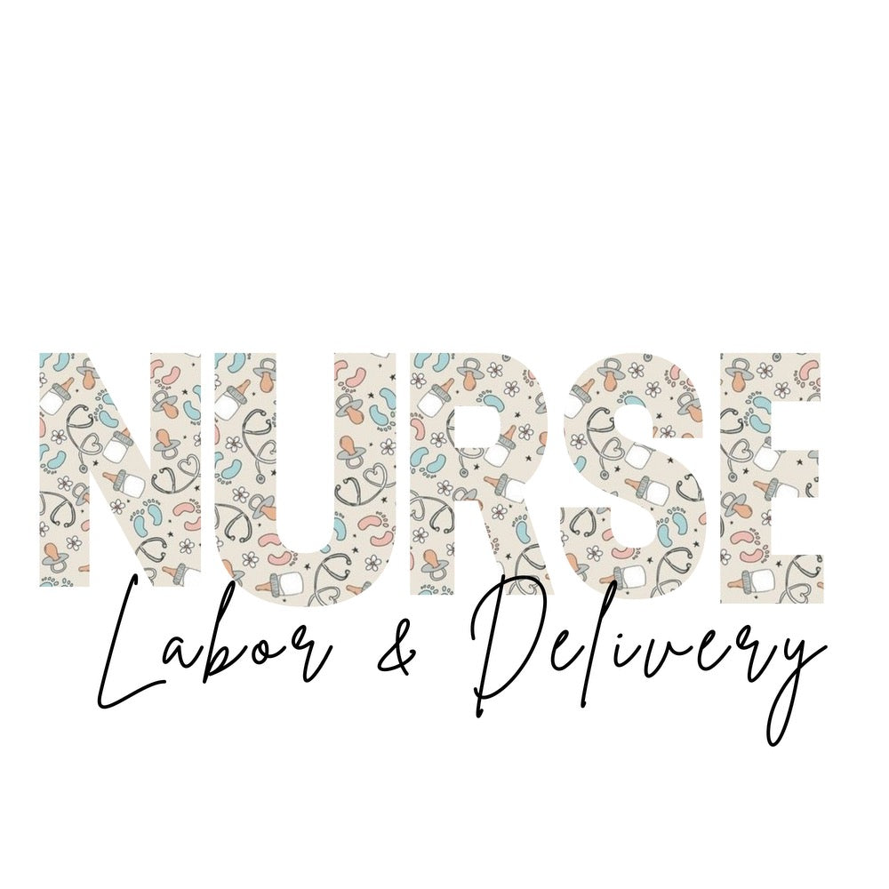 Nurse Labor&Delivery tee (PREORDER)