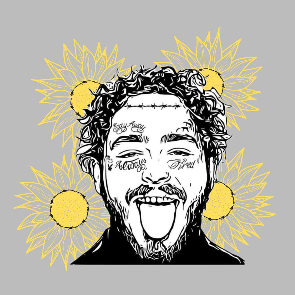 Sunflower posty tee