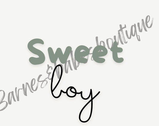 Sweet Boy/Girl kids tee