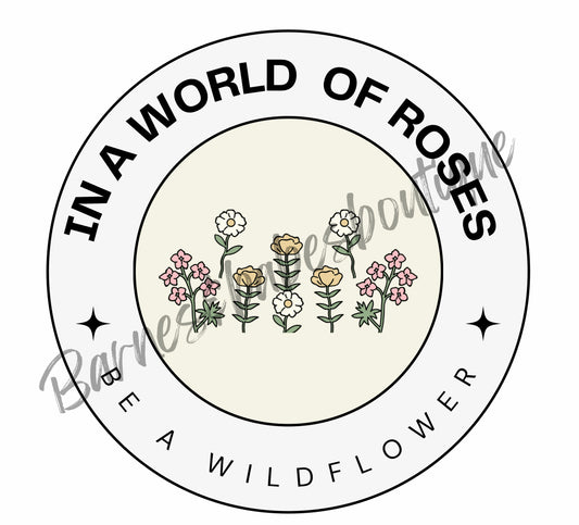 Little wildflower tee